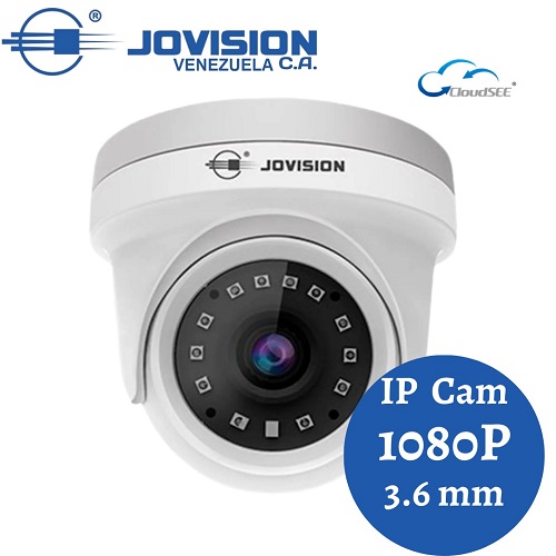 Camara Domo IP Jovision POE 3.6MM  1080P JVSN835-YWC-R2