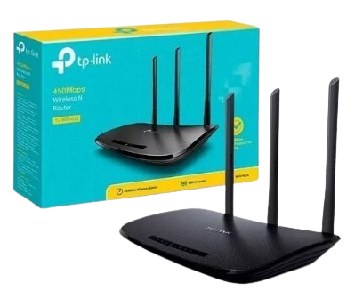 Router Tp-link 450mbps Wifi 3 Antenas Inalambrico Tl-wr940n